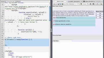 jQuery Session 1 - Part II