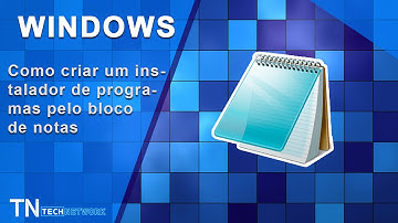 Como Criar Um Instalador De Programas Pelo Bloco De Notas