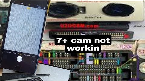 Iphone 7 Plus 1x camera not working or 7 Plus 2x cam not working