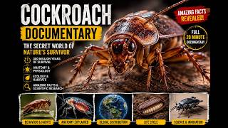 Cockroach Documentary | Anatomy, Ecology, Behavior, Life Cycle &amp; Amazing Facts | Insect Science