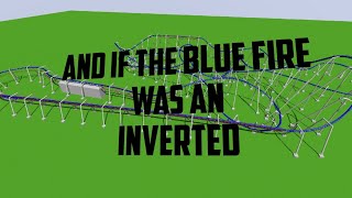 BLUE FIRE (Europapark) in an inverted version