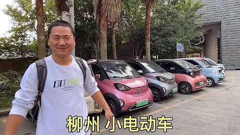 柳州大街上很多小型电动车，停车很方便，试驾体验一下！【大海去旅行】 - 天天要闻