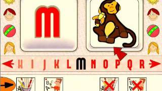 i Alpha - Learn the alphabet educational software demonstration