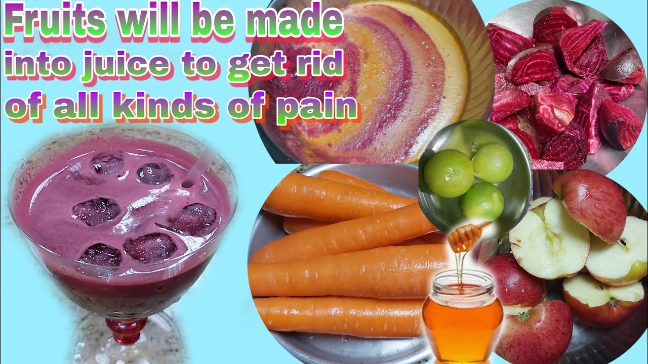 HEALTH BENEFITS OF BEETROOT JUICE👉 FRUITS WILL BE MADE INTO JUICE TO