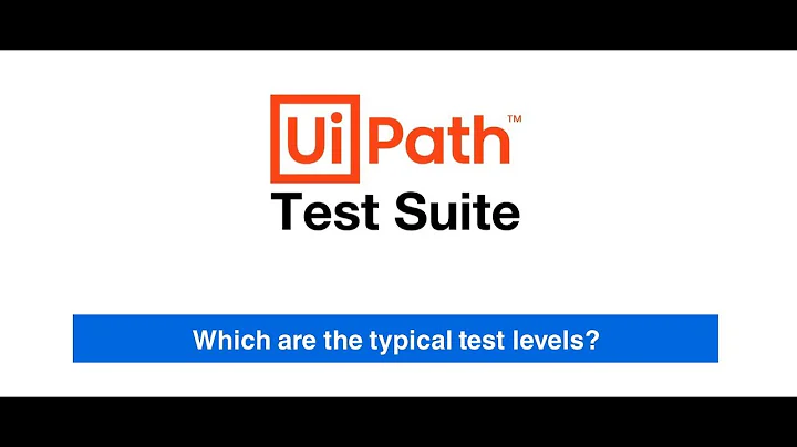 UiPath Test Suite Overview | Part 3