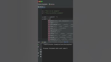 Python Tutorial: How to turn a String into a List #shorts
