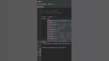 Python Tutorial: How to turn a String into a List #shorts