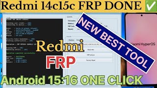 All Redmi FRP/ New best tool/Penguin Multi Tool/Redmi 14c 5g frp Android 15 16/Redmi google account  screenshot 5
