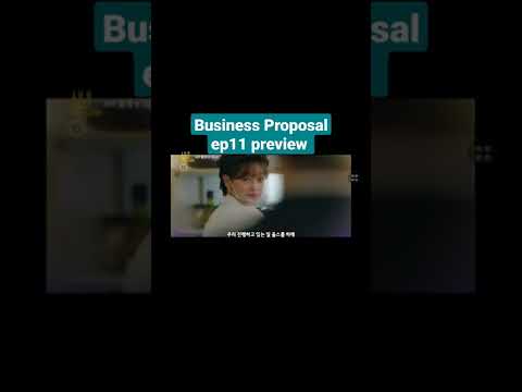 Business Proposal Episode 11 Preview Businessproposal Kangtaemoo Shinhari Netflix