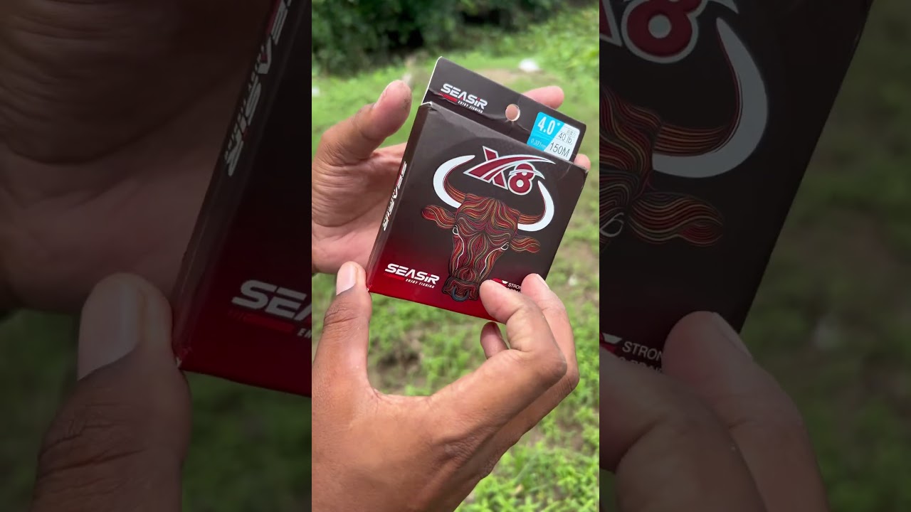 Seasir red bull braided line