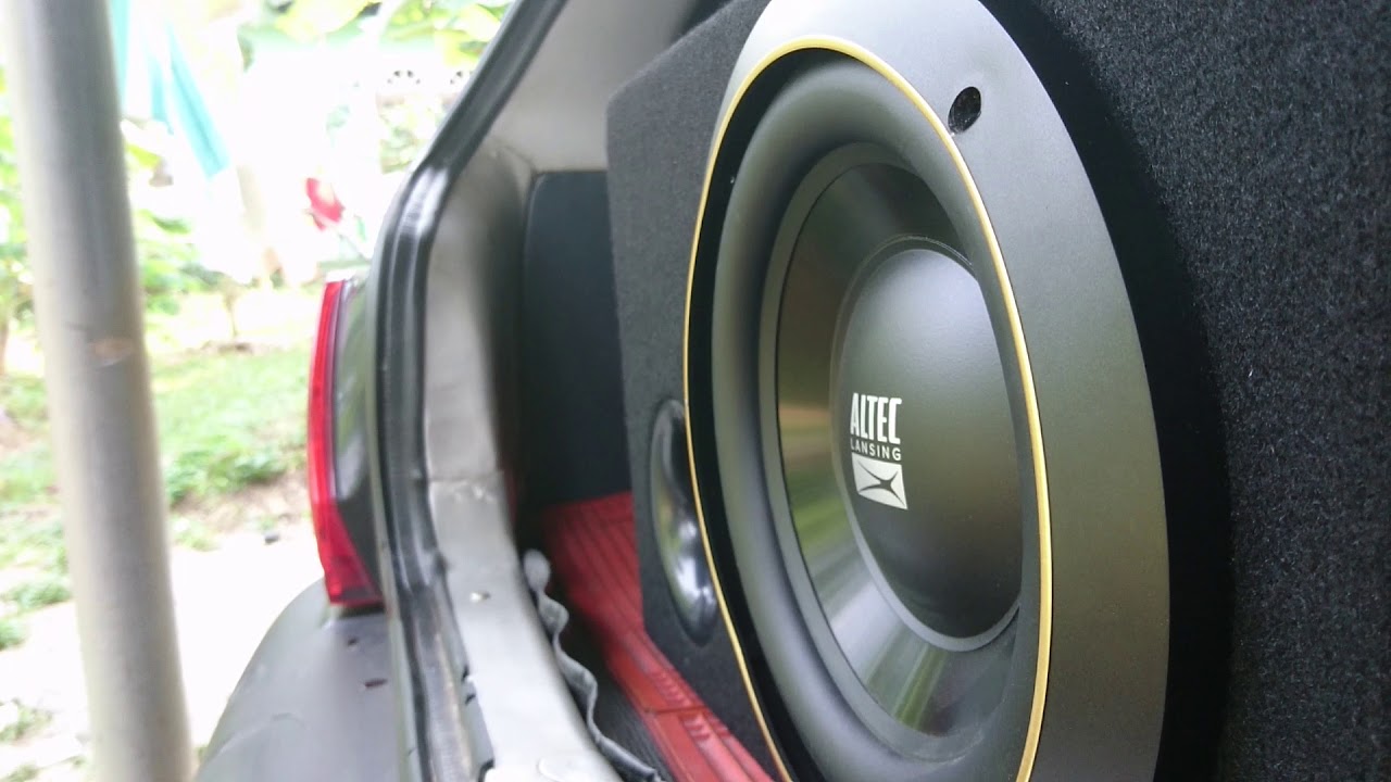 altec lansing car subwoofer