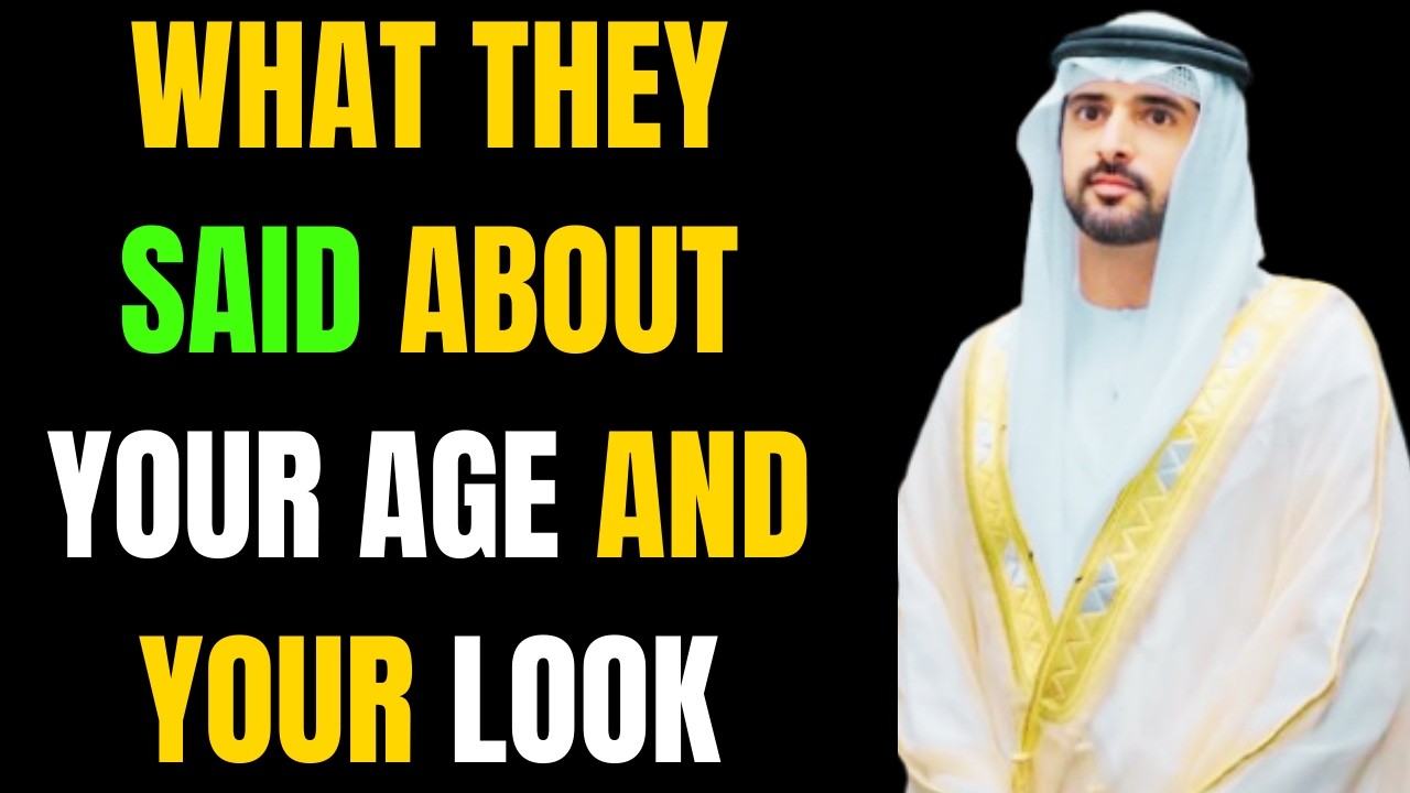 What They Said About Your Age And What They Said You Look Like…| Sheikh Hamdan | Fazza Poems | Fazza