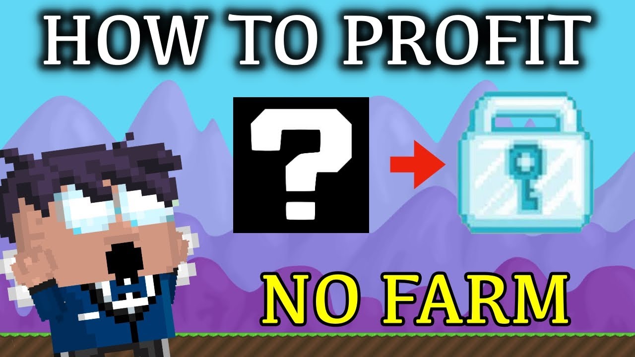 EASY LAZY PROFIT (NO FARM) WITH THIS BLOCK ! NO BREAK ! | Growtopia