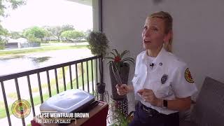 Safe Grilling...especially for Balconies 2022