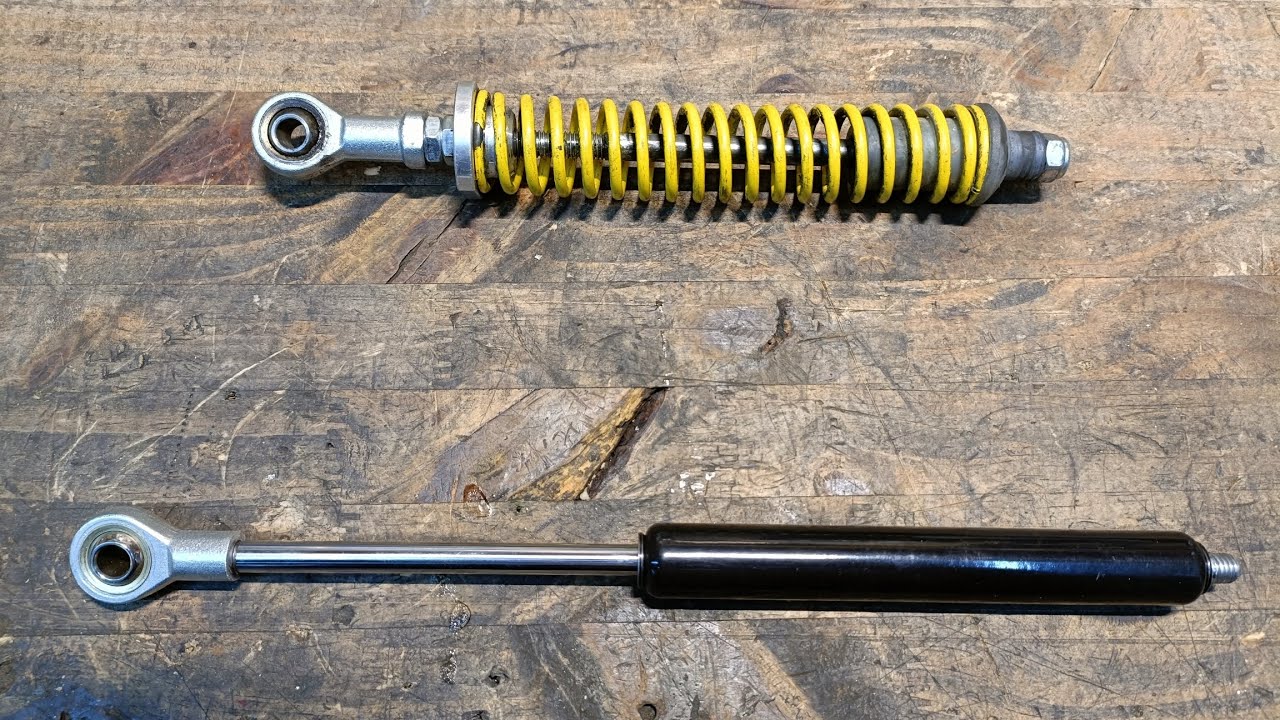 On passe en mode vérin gaz