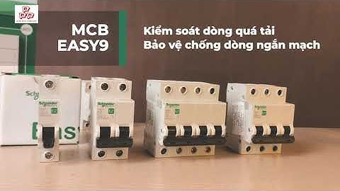 MCB Easy 9 – Thiết bị đóng cắt Schneider
