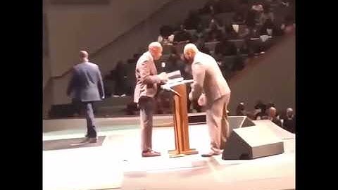 Thumbnail of Pastor Flies into Church Auditorium during Sunday Service