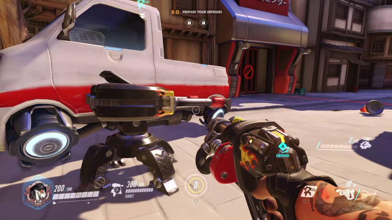 Overwatch: Torbjorn Legendary Deadlock Skin Weapon Appearance