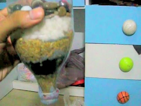 Make your own water filter for drinking water