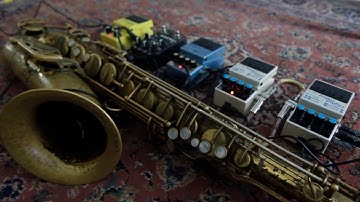 Sax and effects improv