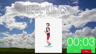 Fitness Tabata #1 // Kindergarten - 2nd Grade PE Workout (Music: Peyruis - Swing)