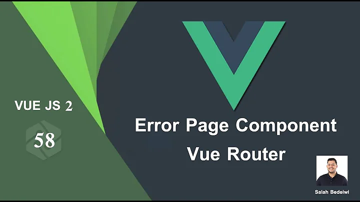 Redirect Error Page 404 | VUE Routers | VUE JS 2 #vue_js_2
