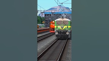 Superfast Exp. Trains Fast Crossing Railroad Train Simulator Game #train #trainsimulator #traingame