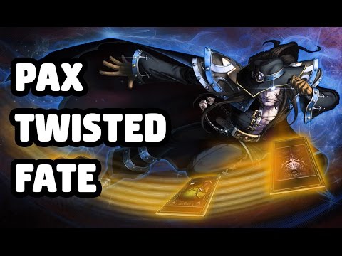 PAX TWISTED FATE SKIN SPOTLIGHT - LEAGUE OF LEGENDS - YouTube