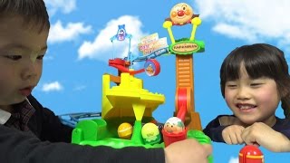 アンパンマン それいけ! コロロンパーク のぼってジャンプだ! アスレチック おもちゃ anpanman toy