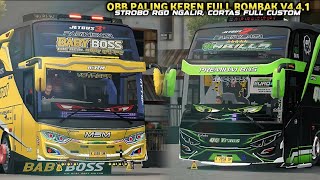 Download Lagu OBB BUSSID V4.4.1 4K Realistik! Rombakan JBHD ke JB3 SG \u0026 Arjuna XHD Full RGB Aksesoris MP3