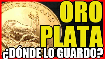 ¿Debo guardar el oro en casa?