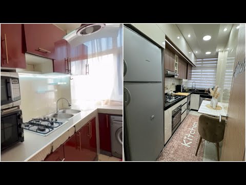 جولة في مطبخي بالسكن الإقتصادي بشحال تقام الإصلاح جميع المعلومات أفكار لإستغلال المساحة الأخطاء لدرت