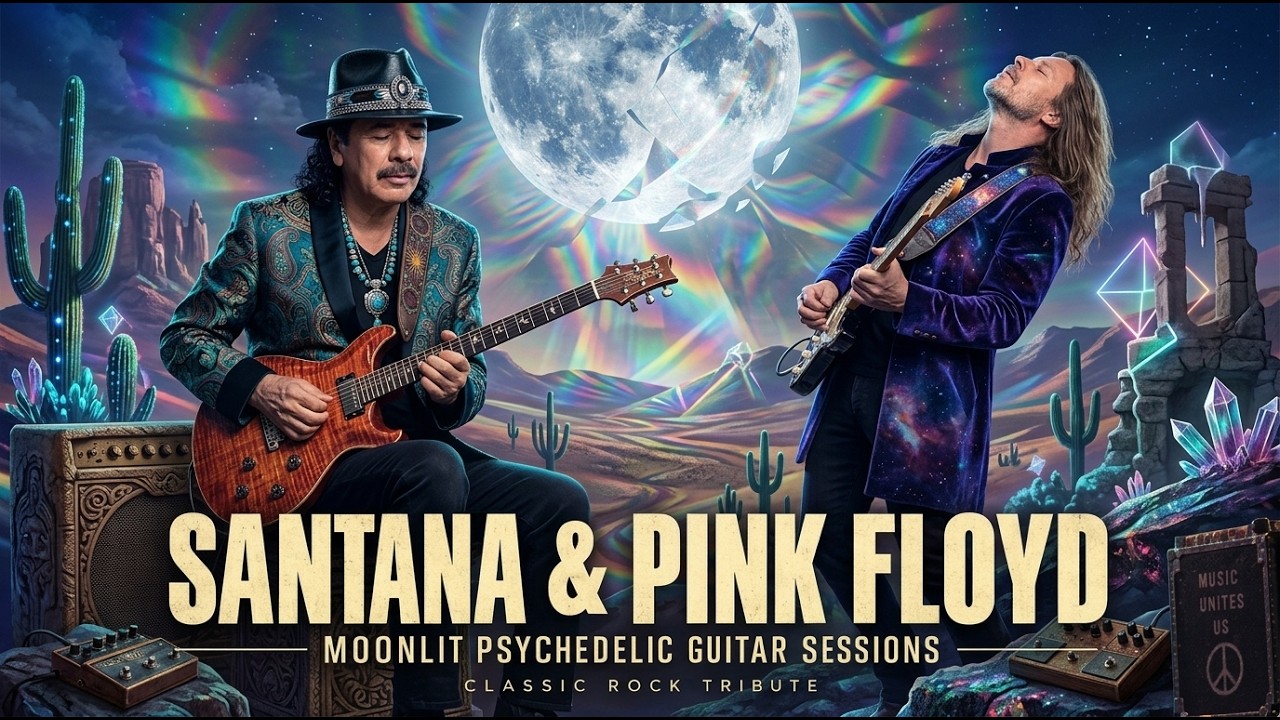 Watch Santana & Pink Floyd 🎸 Lost 1973 Psychedelic Blues | Cosmic Guitar Tribute on YouTube Watch Santana & Pink Floyd 🎸 Lost 1973 Psychedelic Blues | Cosmic Guitar Tribute on YouTube
