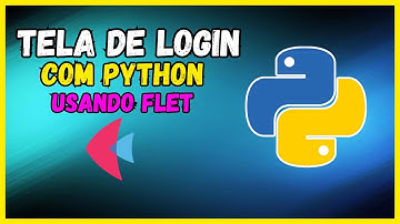 Crie sua PRIMEIRA TELA DE LOGIN profissional em Python (Flet + IA)