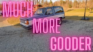 BARN FIND Bronco 2 Episode 5:  Parking brake and shocks plus more!