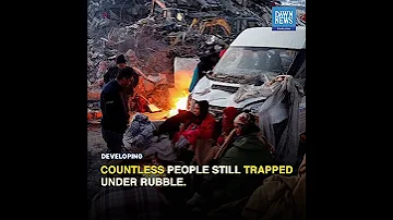 Freezing Temperatures Deepens Turkiye Syria Quake Survivors Misery Developing Dawn News English 