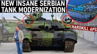 картинка: Новая безумная модернизация сербских танков