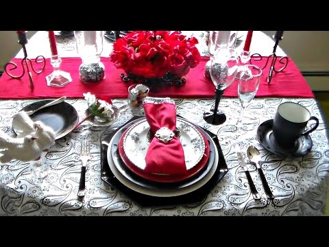 Romantic Table Setting