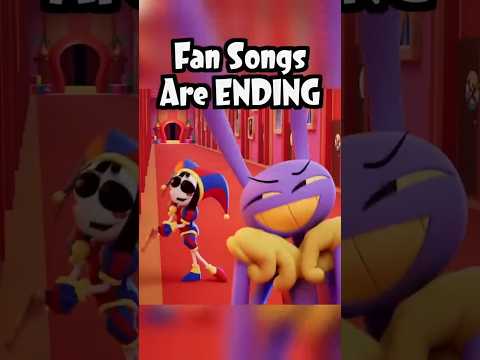 Why Are Digital Circus Fan Songs STOPPING? #tadc #theamazingdigitalcircus #amazingdigitalcircus