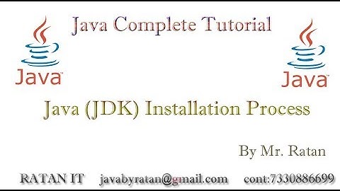 Java Tutorial || Java Installation Process || By Ratan sir