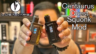 Centaurus Quest BF kit by Lost Vape! King of squonk??? RDA✔️✔️✔️