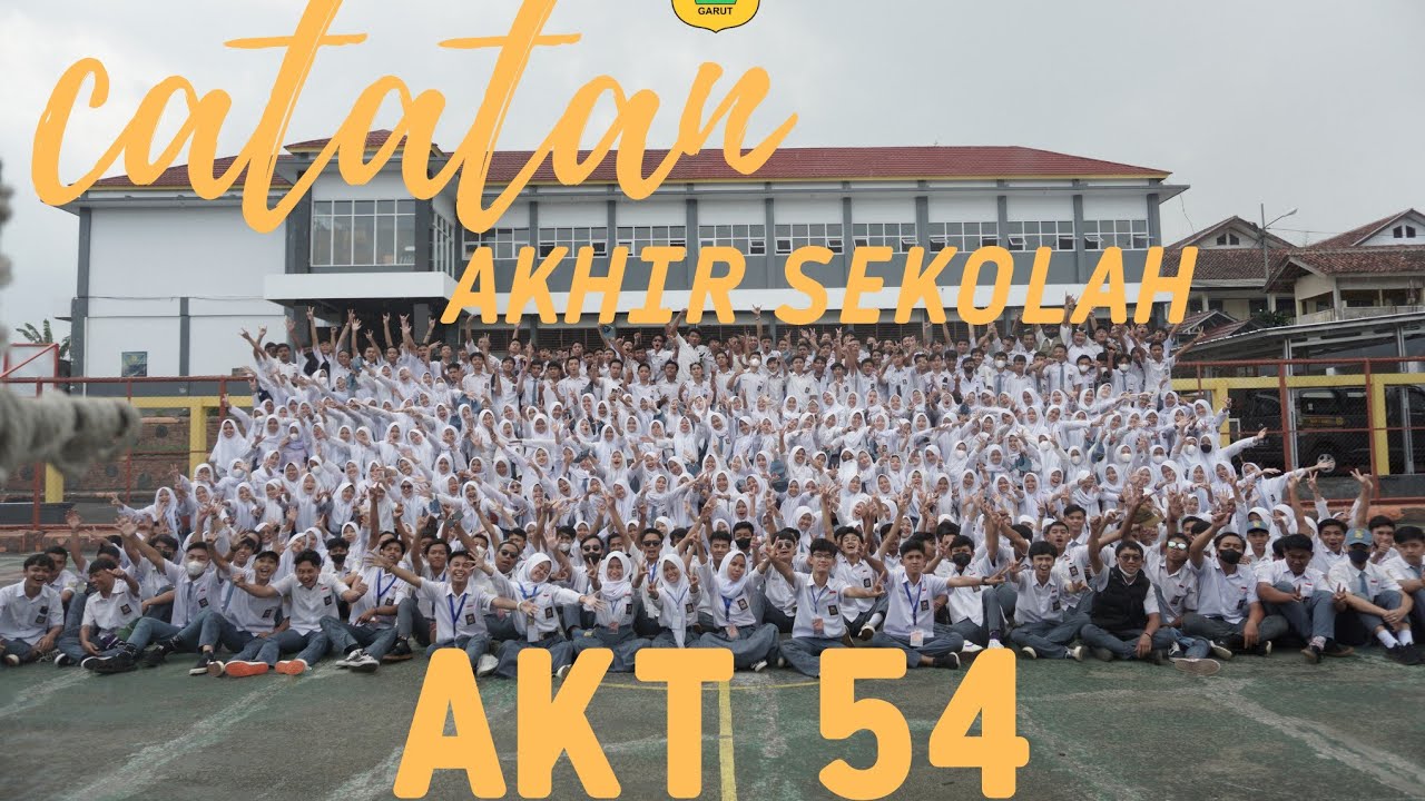 SCHOOL GRADUATION CELEBRATION ANGKATAN 54 SMAN 3 GARUT