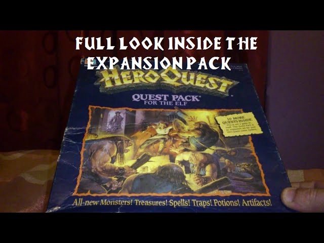 The Wizard of the mirror El Mago del espejo Expansion americana para HeroQuest 
