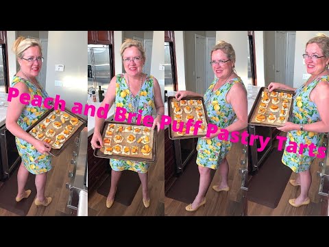 Video: Peach și Brie Puffs