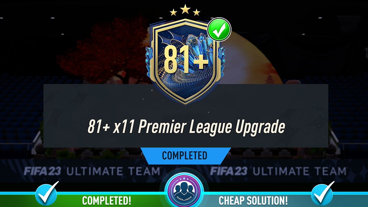 81+ x11 Premier League Upgrade SBC Pack Opened  - Cheap Solution & Tips - Fifa 23