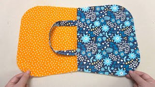 Sewing tote bags in an unusual way  Simpler than you think