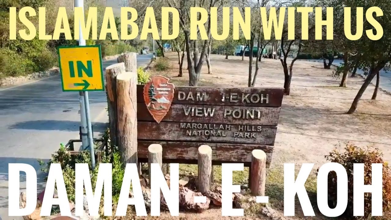 ISLAMABAD RUN WITH US | DAMAN E KOH | DJI MAVIC PRO