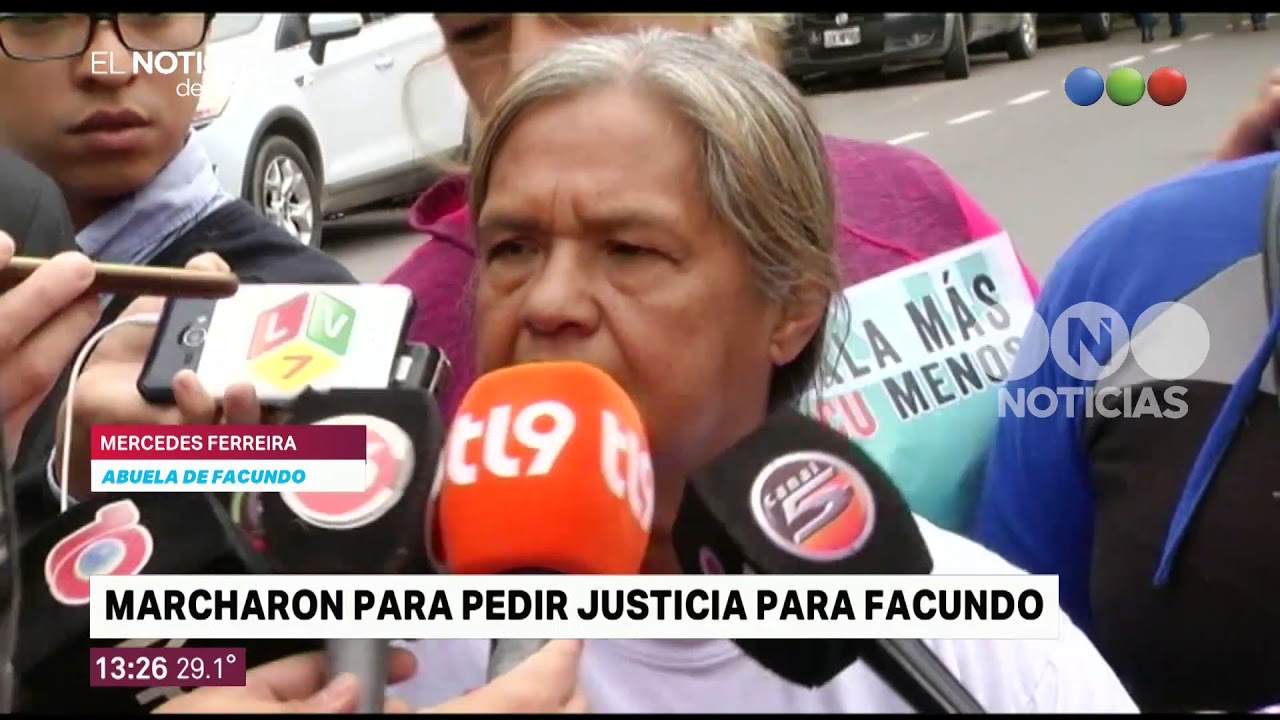 Marcharon para pedir justicia por Facundo - El Noticiero de la Gente tucuman a las 7