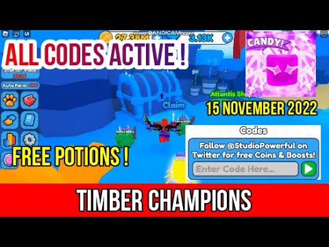 Champions roblox codes