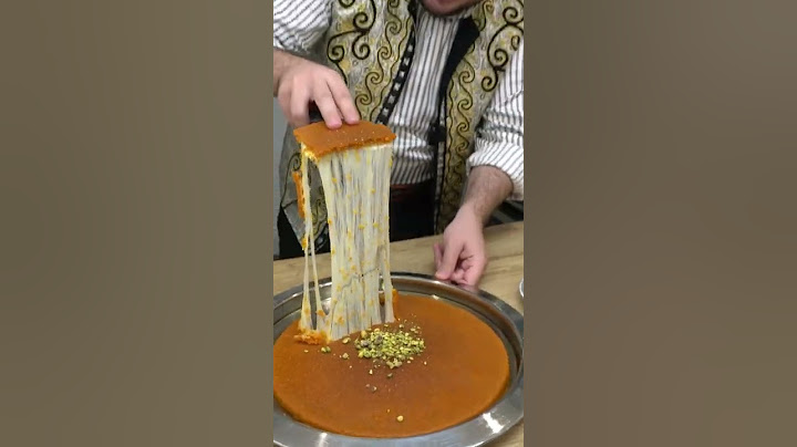لعشاق الكنافة هذا المنظر مشان صحتكم😍